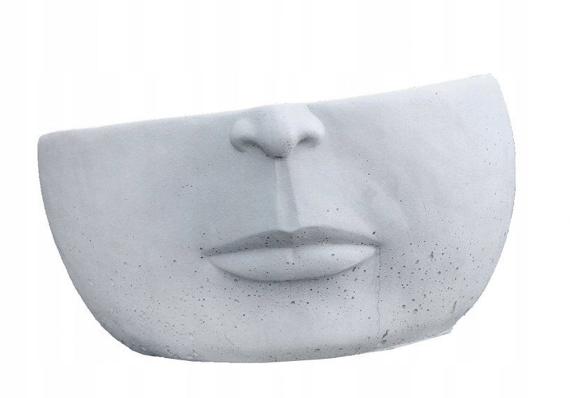 Betónový kvetináč Face L - architektonický betón